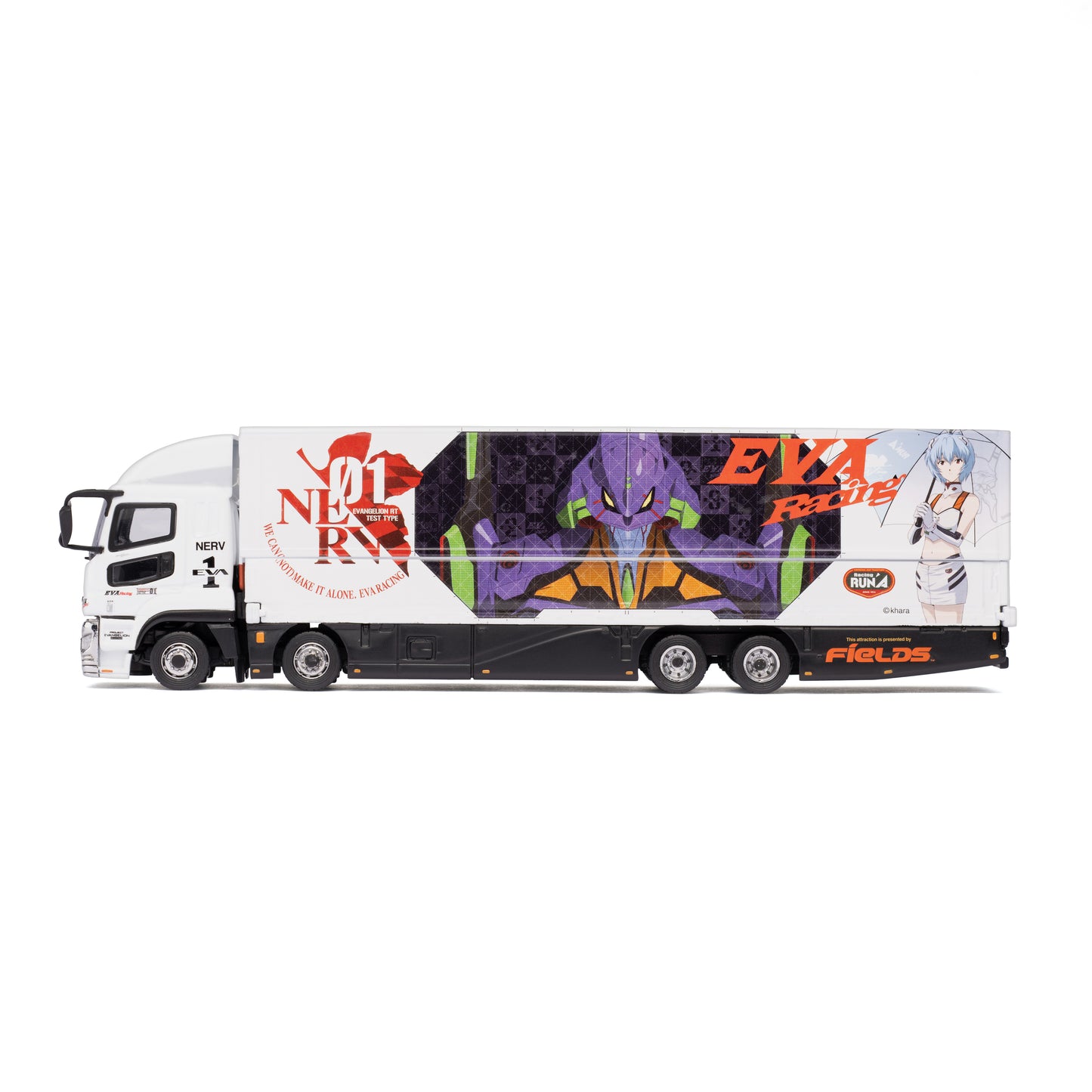 <TARMAC WORKS>1/64 Mitsubishi Fuso Super Great EVA RACING