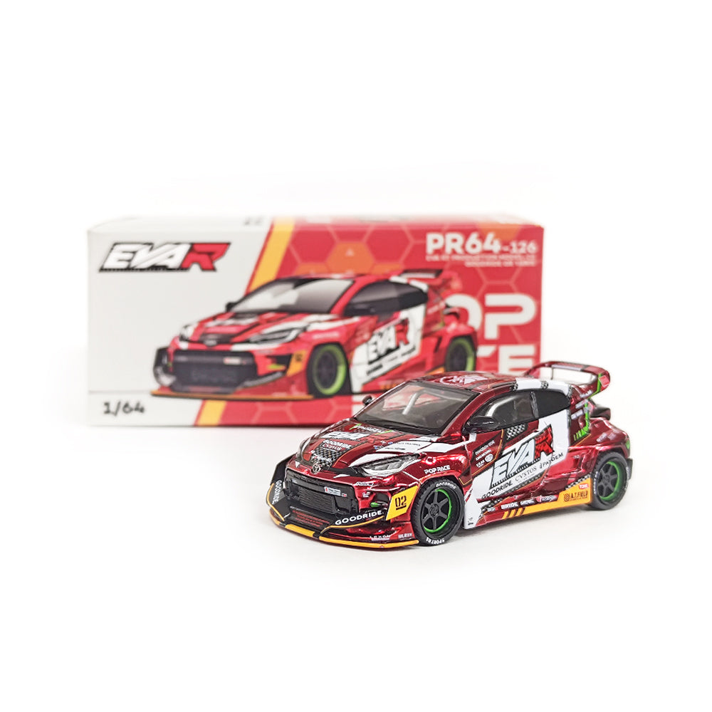 <POPRACE>1/64 エヴァRT弐号機 GOODRIDE GRヤリス