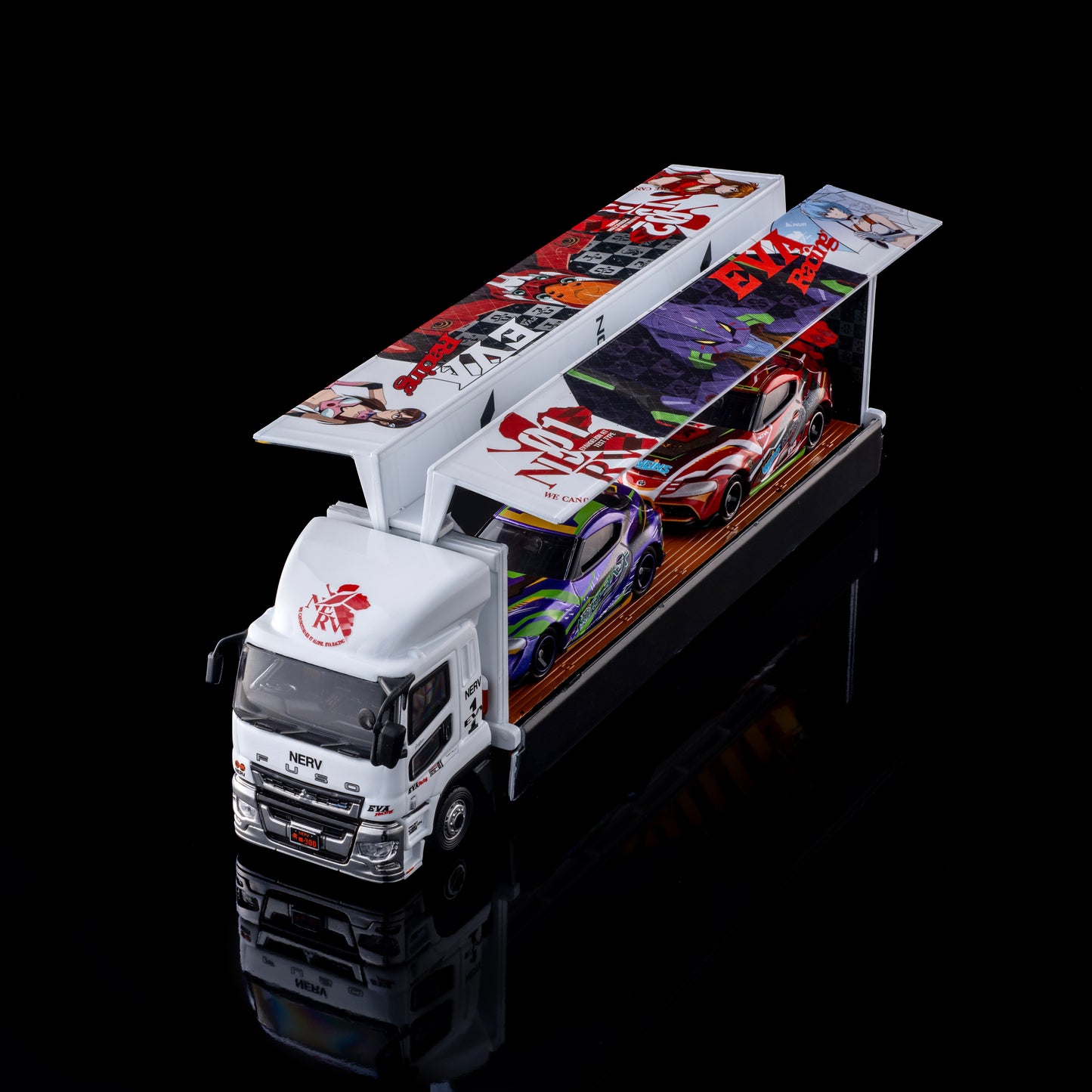 <TARMAC WORKS>1/64 Mitsubishi Fuso Super Great EVA RACING