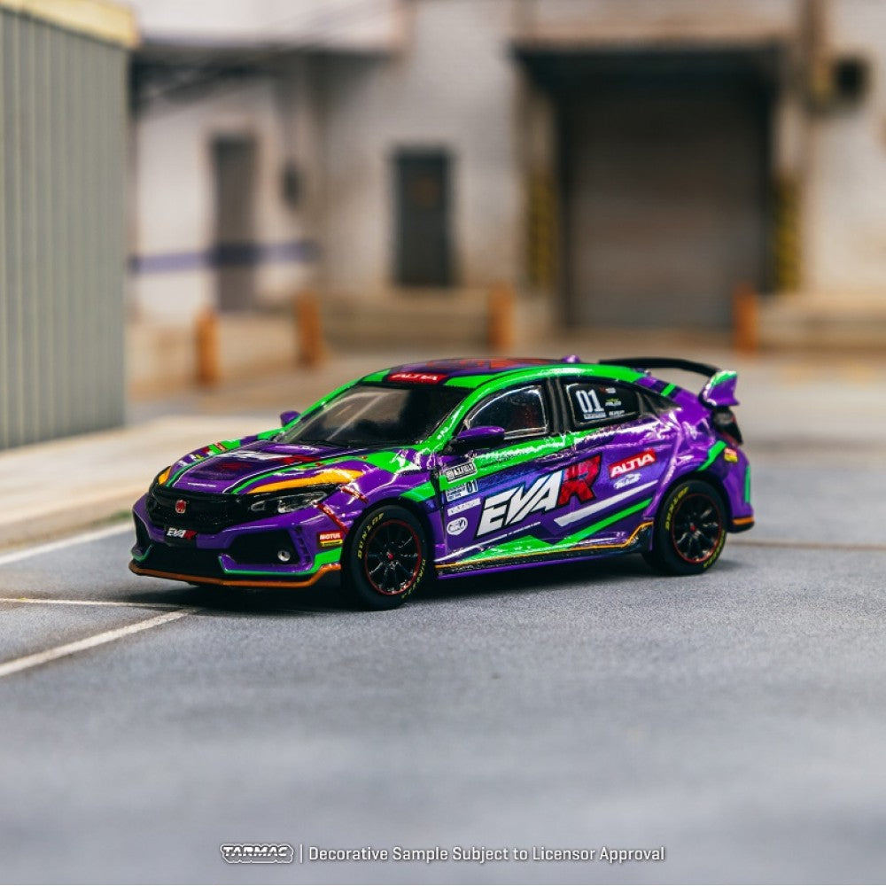 <TARMAC WORKS>1/64 EVA RT TEST TYPE-01 Honda Civic TYPE R FK8