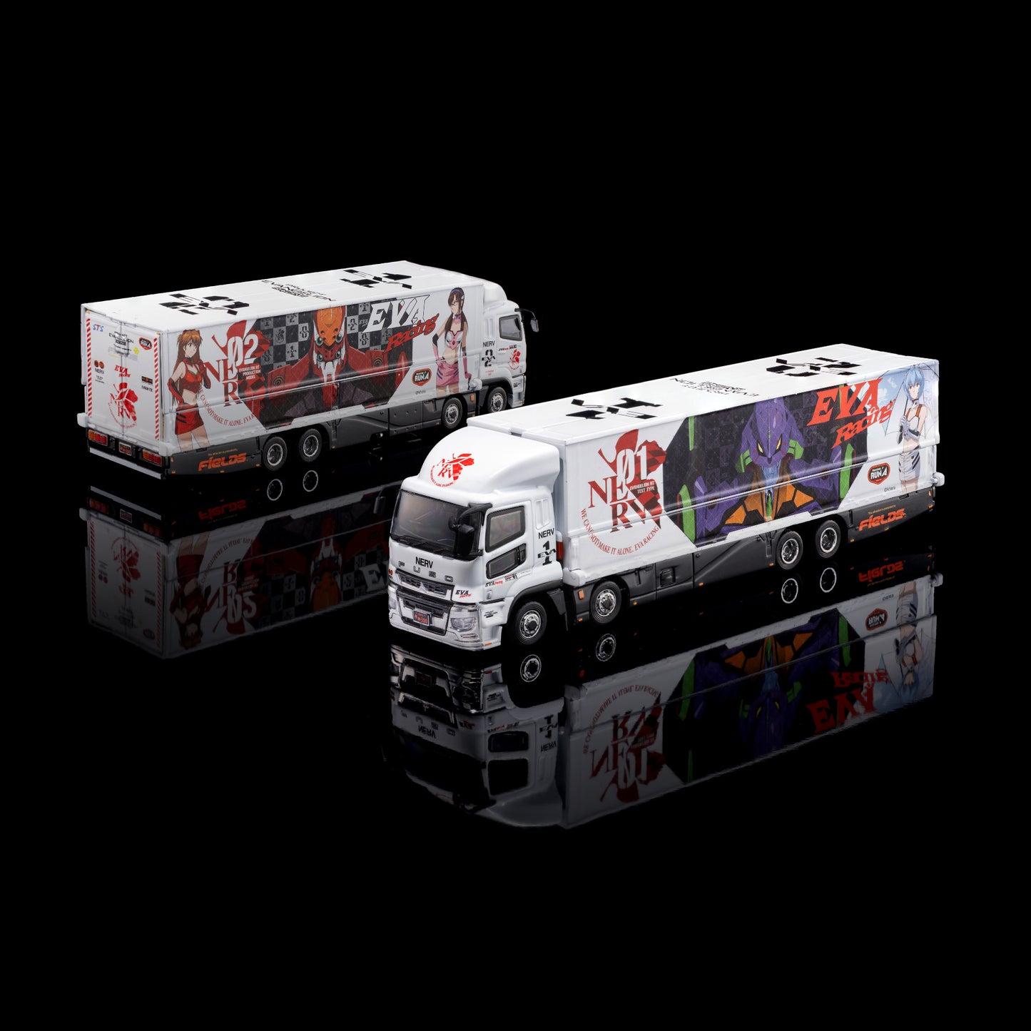 <TARMAC WORKS>1/64 Mitsubishi Fuso Super Great EVA RACING
