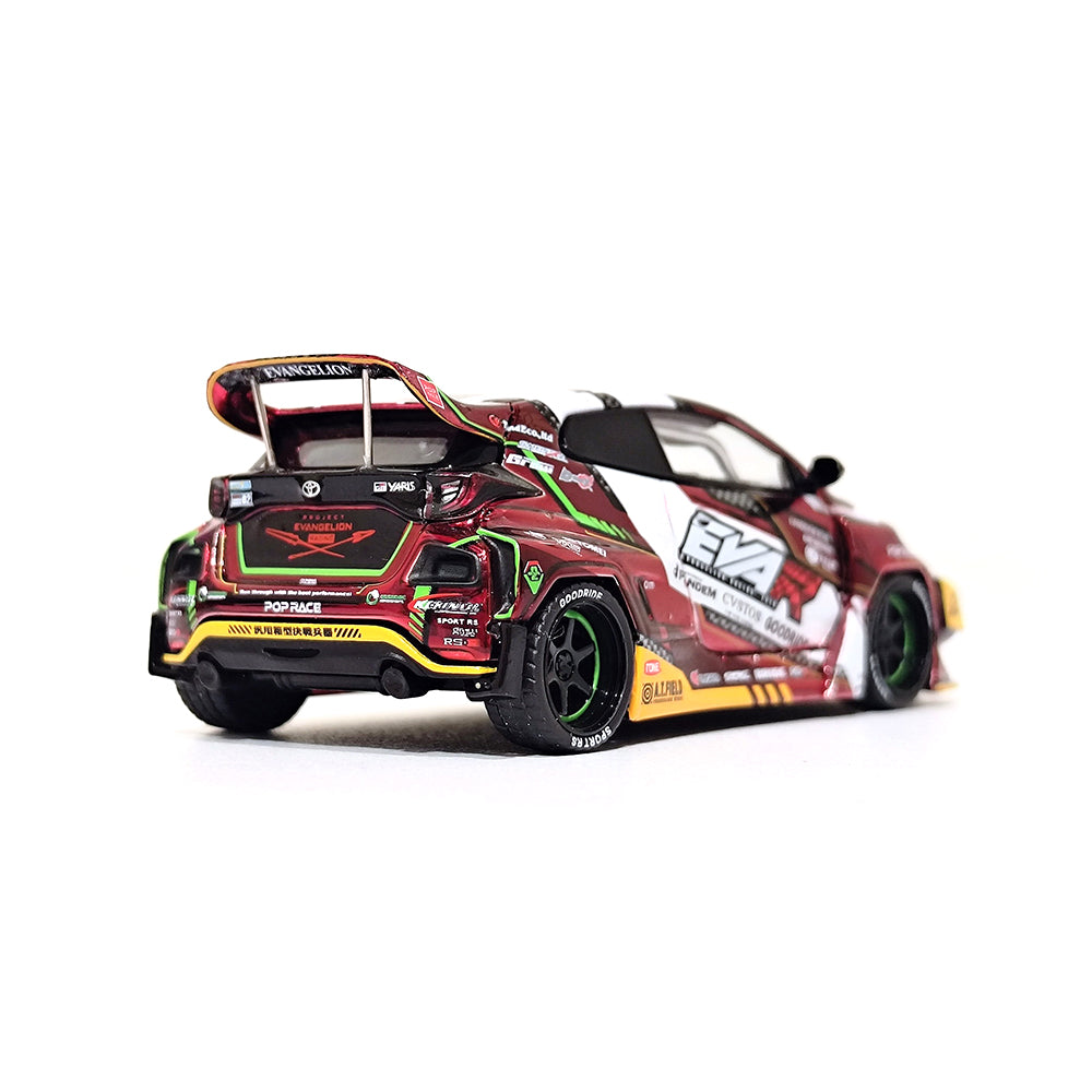 <POPRACE>1/64 エヴァRT弐号機 GOODRIDE GRヤリス
