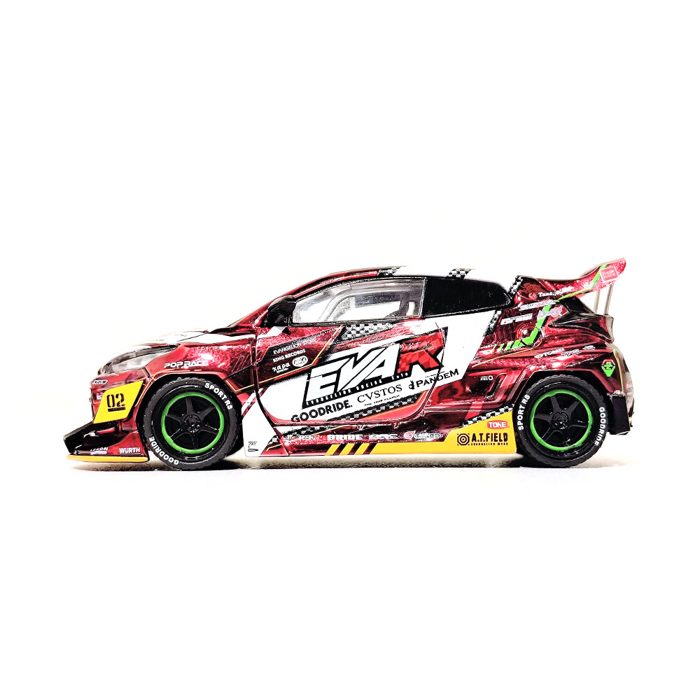 <POPRACE>1/64 エヴァRT弐号機 GOODRIDE GRヤリス
