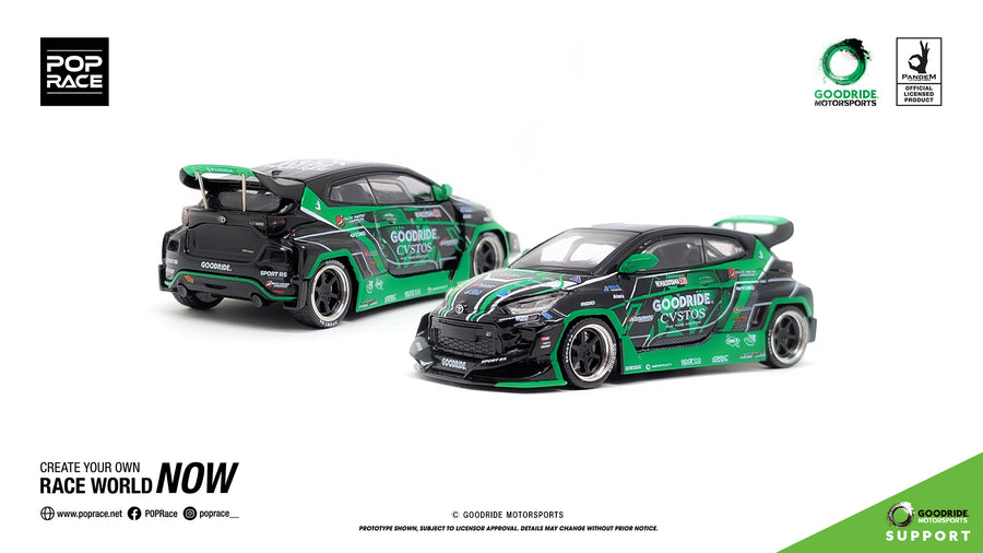 POPRACE 1/64 GOODRIDE MOTORSPORTS GRヤリス