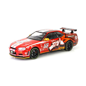【先行予約】<GREENLIGHT>1/64 EVA RT PRODUCTION MODEL-02 NISSAN SKYLINE GT-R V-SPEC (R34) 1999【2026年8月下旬頃より順次お届け予定】
