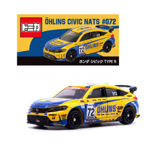 【先行予約】トミカ OHLINS CIVIC NATS #072 ホンダ シビック TYPE R【2026年4月~5月下旬頃より順次お届け予定】【送料別商品】