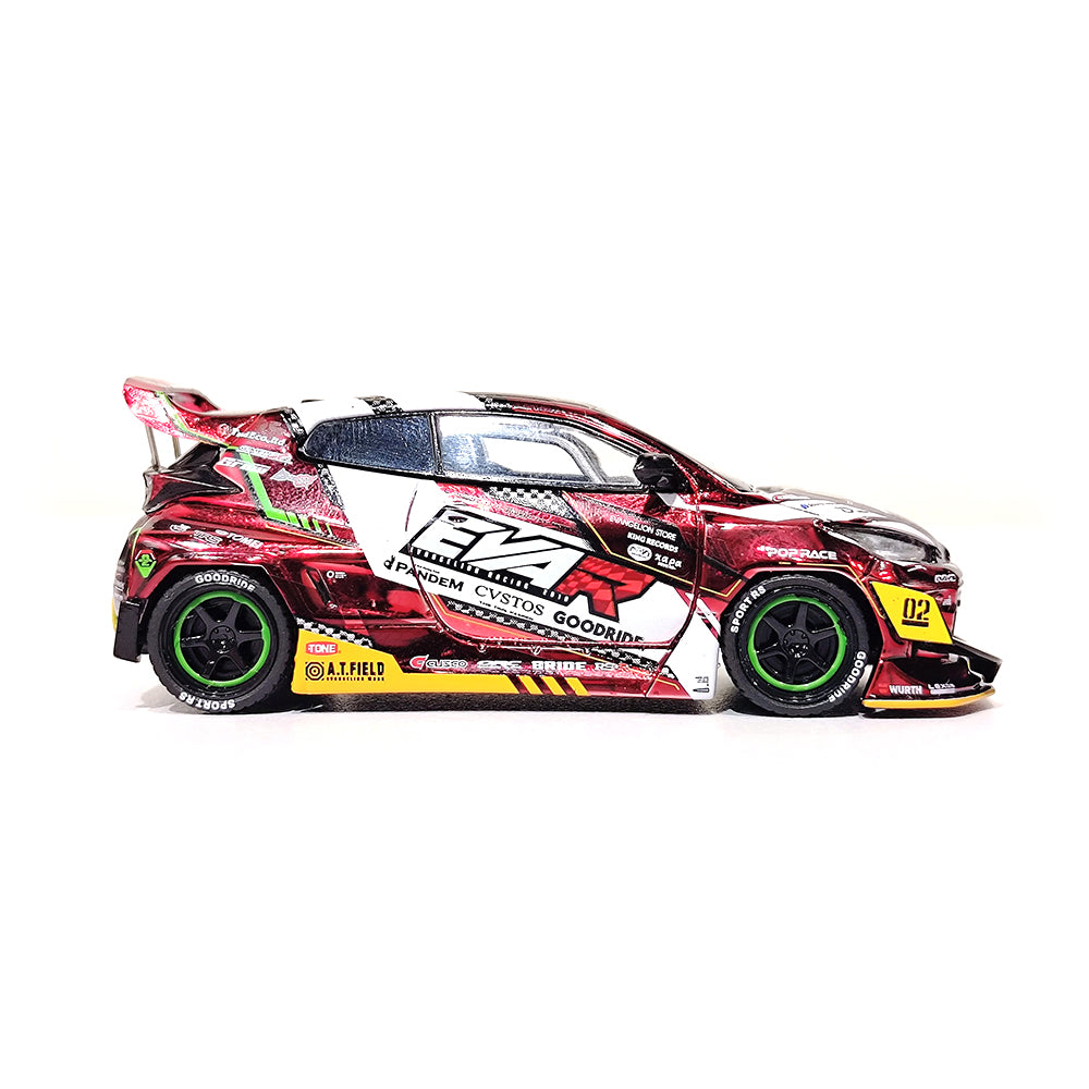 <POPRACE>1/64 エヴァRT弐号機 GOODRIDE GRヤリス