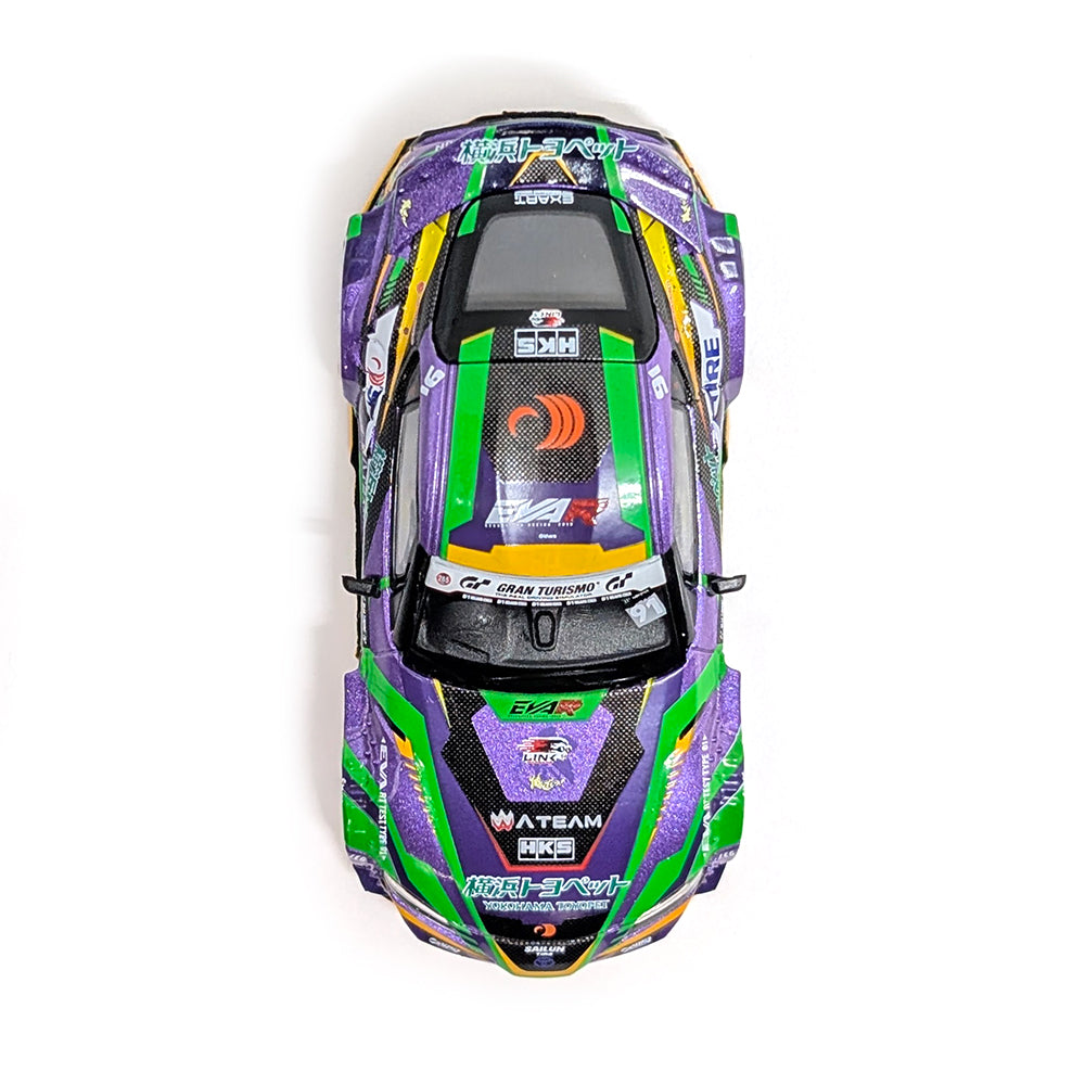 【先行予約】<MINI GT>1/64 エヴァRT初号機 SAILUN スープラ【2025年12月頃より順次お届け】