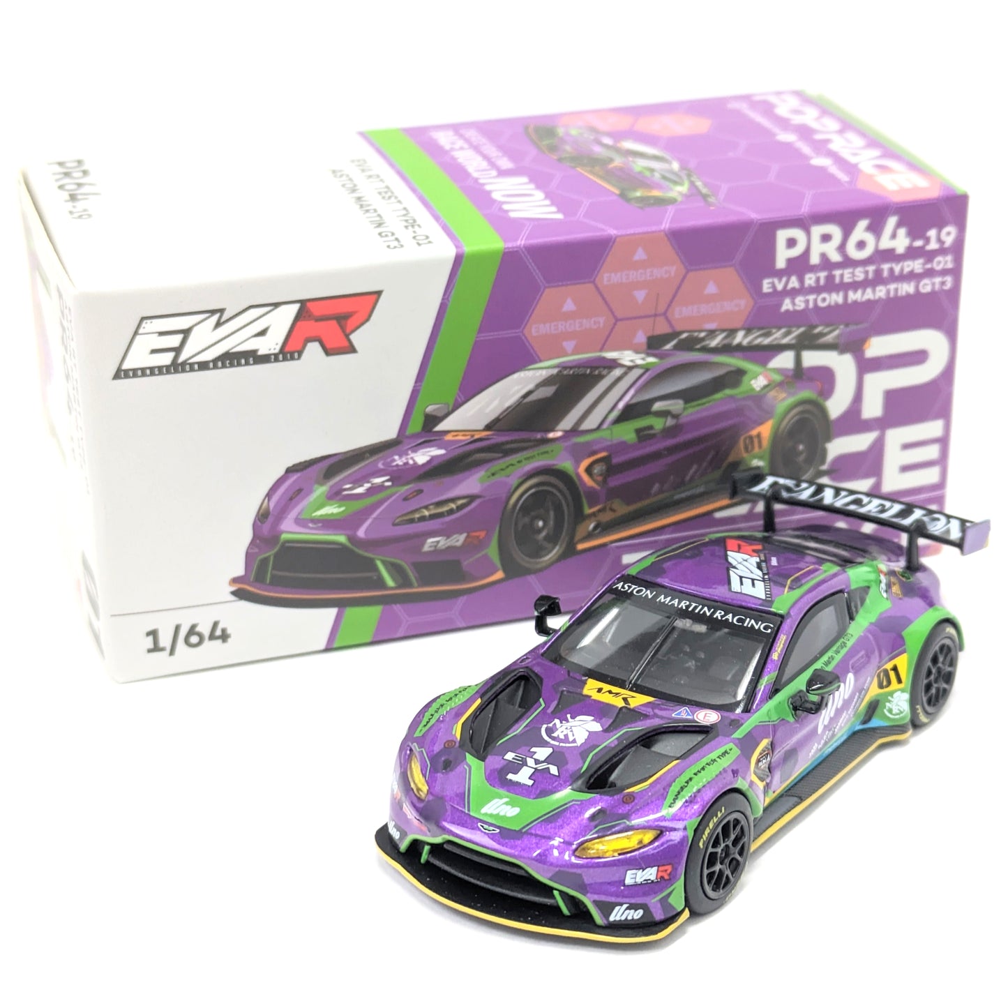1/64 EVA RT TEST TYPE-01 ASTON MARTIN GT3