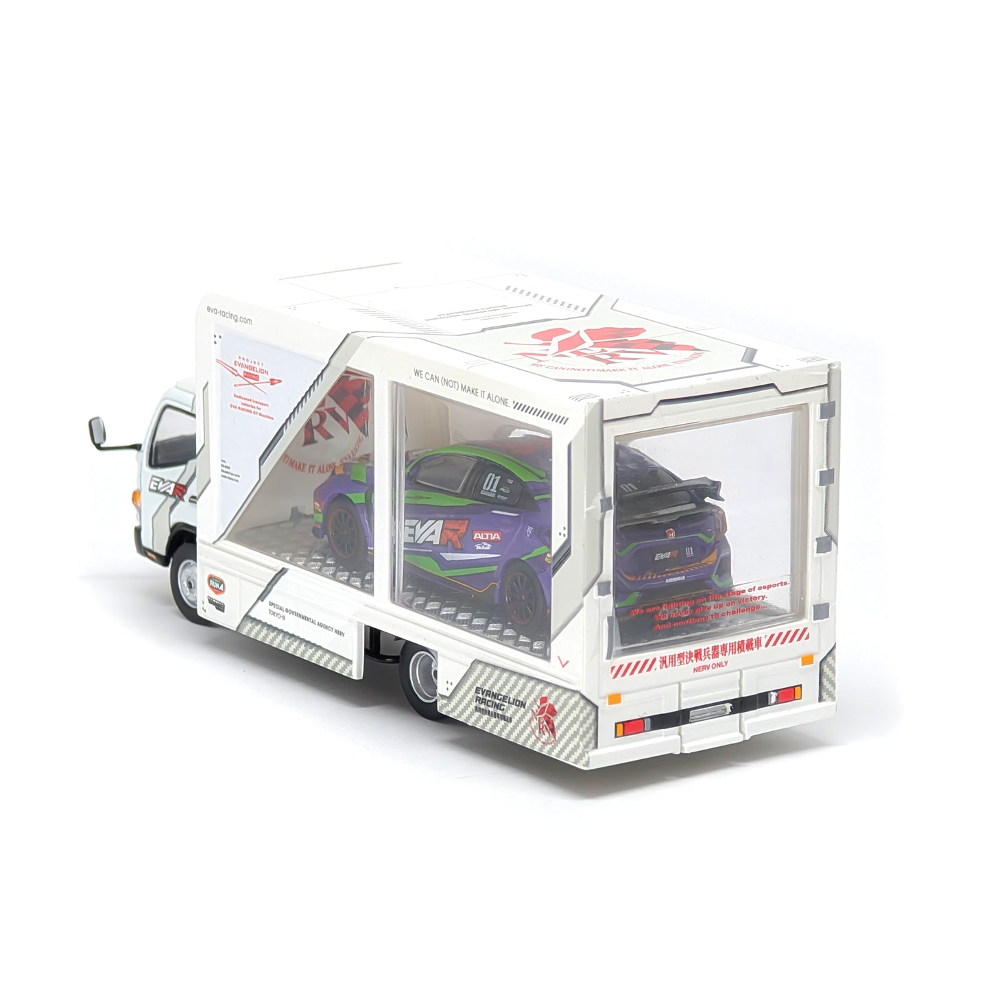 【先行予約】<TARMAC>1/64 Mitsubishi Fuso Canter EVA racing【2026年2月〜4月より順次お届け予定】