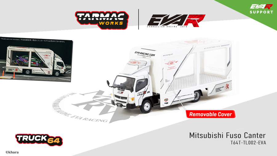 1/64 Mitsubishi Fuso Canter EVA racing