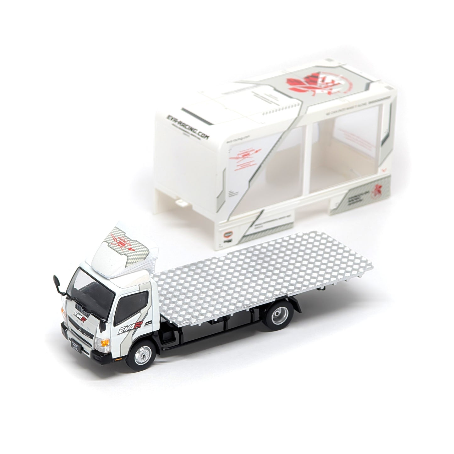 【先行予約】<TARMAC>1/64 Mitsubishi Fuso Canter EVA racing【2026年2月〜4月より順次お届け予定】
