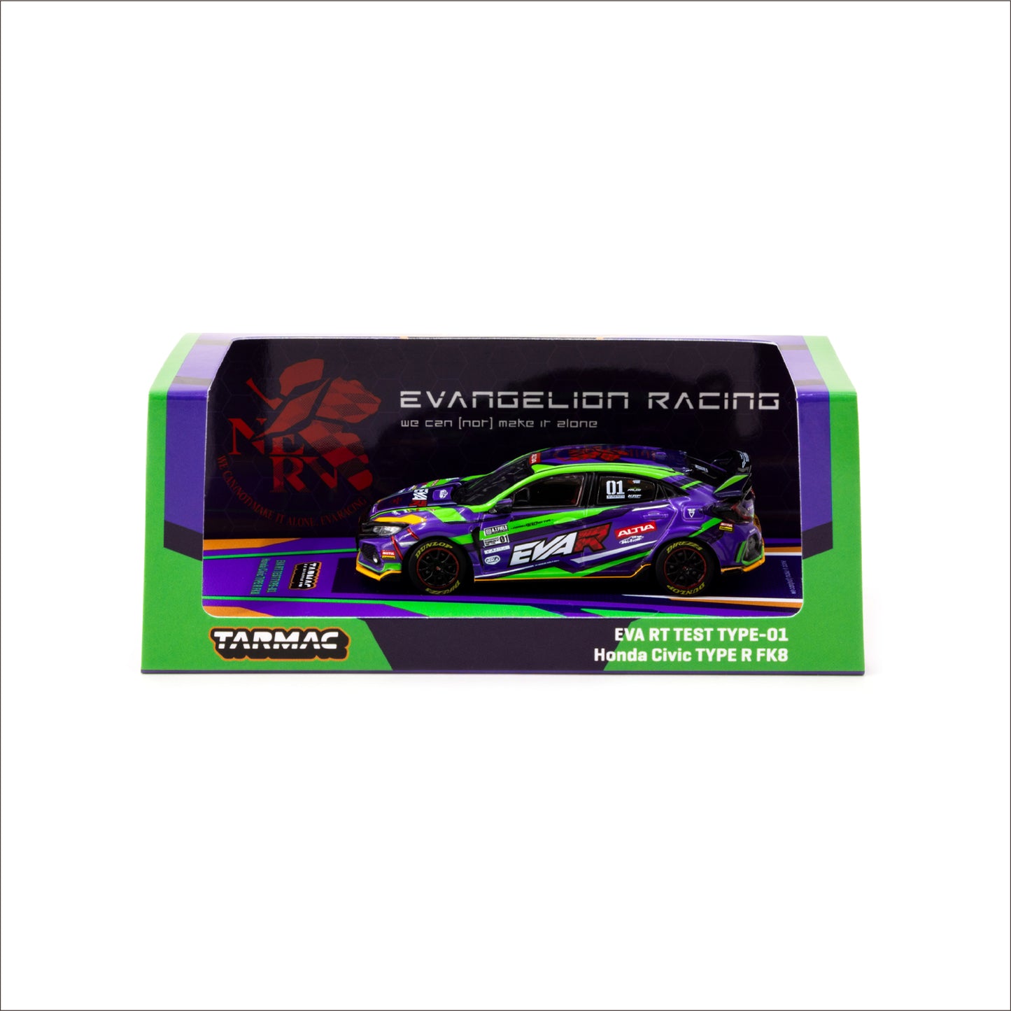 <TARMAC WORKS>1/64 EVA RT TEST TYPE-01 Honda Civic TYPE R FK8