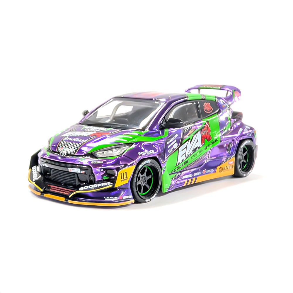 <POPRACE>1/64 エヴァRT初号機 GOODRIDE GRヤリス