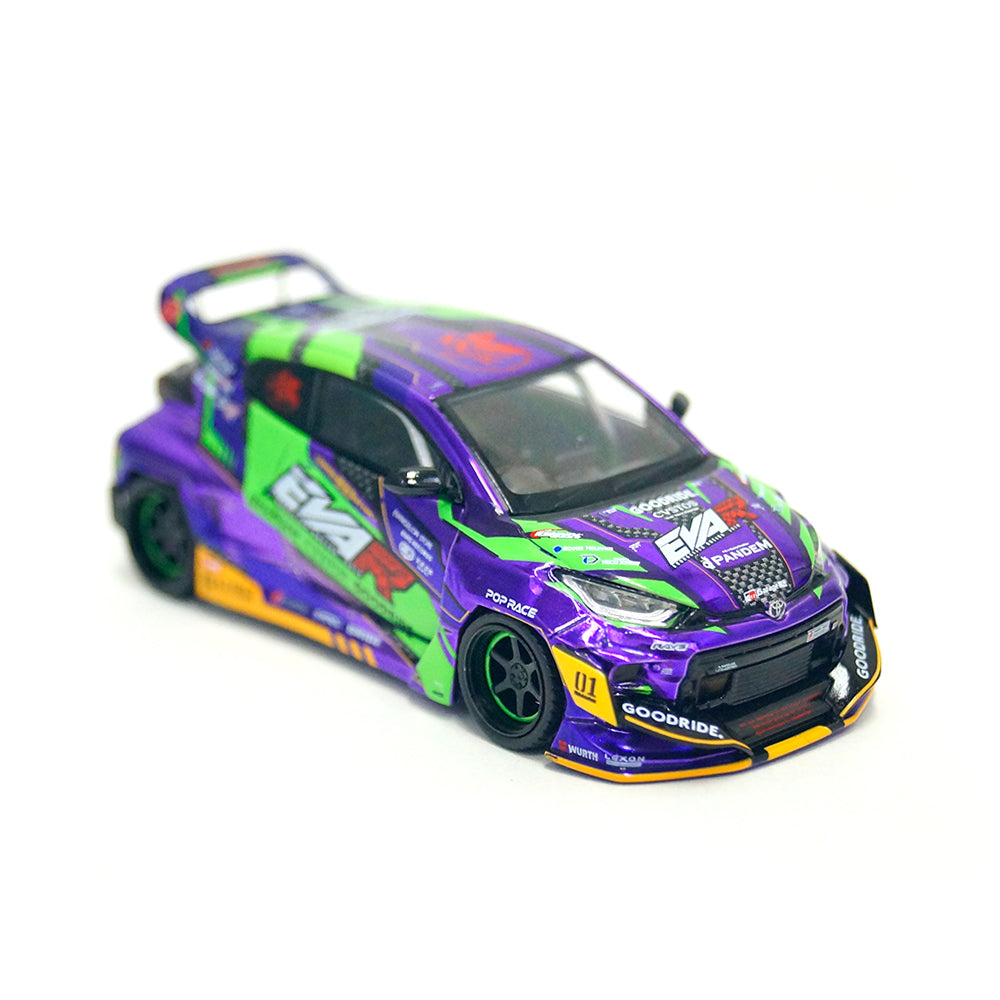 <POPRACE>1/64 エヴァRT初号機 GOODRIDE GRヤリス