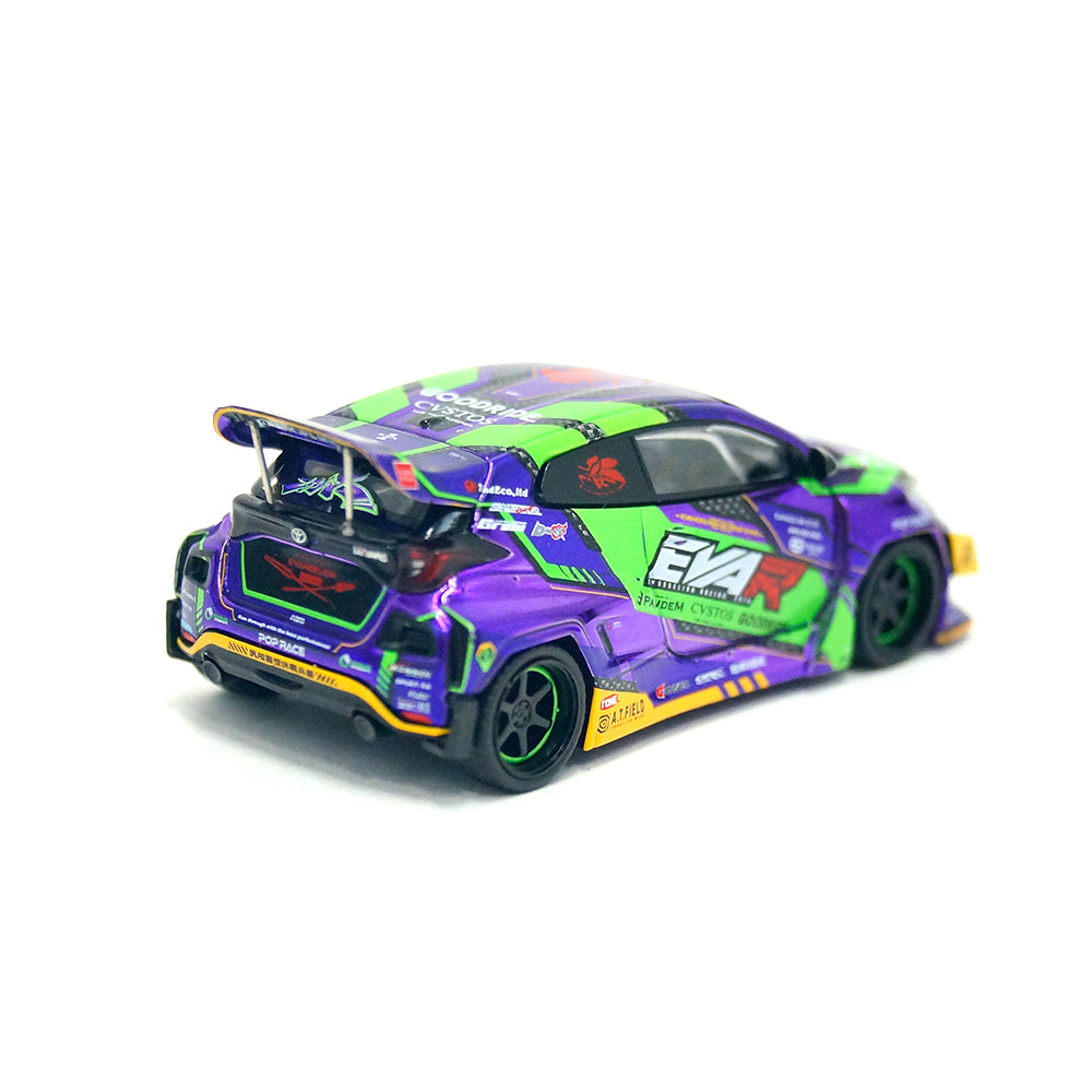 <POPRACE>1/64 エヴァRT初号機 GOODRIDE GRヤリス