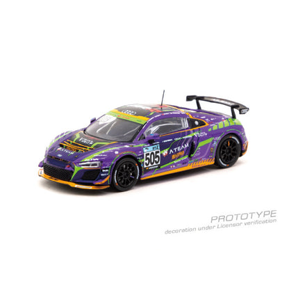 ＜TARMAC WORKS＞1/64 エヴァRT初号機 Audi R8 LMS GT4 ≪2021スーパー耐久 ST-Zクラス≫