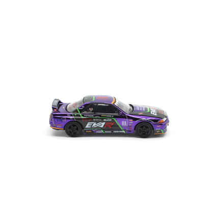 【先行予約】＜POP RACE＞1/64 エヴァRT初号機 SKYLINE R32 GTR【2027年7月上旬頃より順次お届け予定】