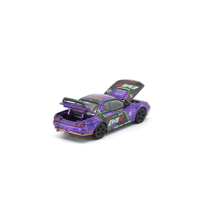 【先行予約】＜POP RACE＞1/64 エヴァRT初号機 SKYLINE R32 GTR【2027年7月上旬頃より順次お届け予定】