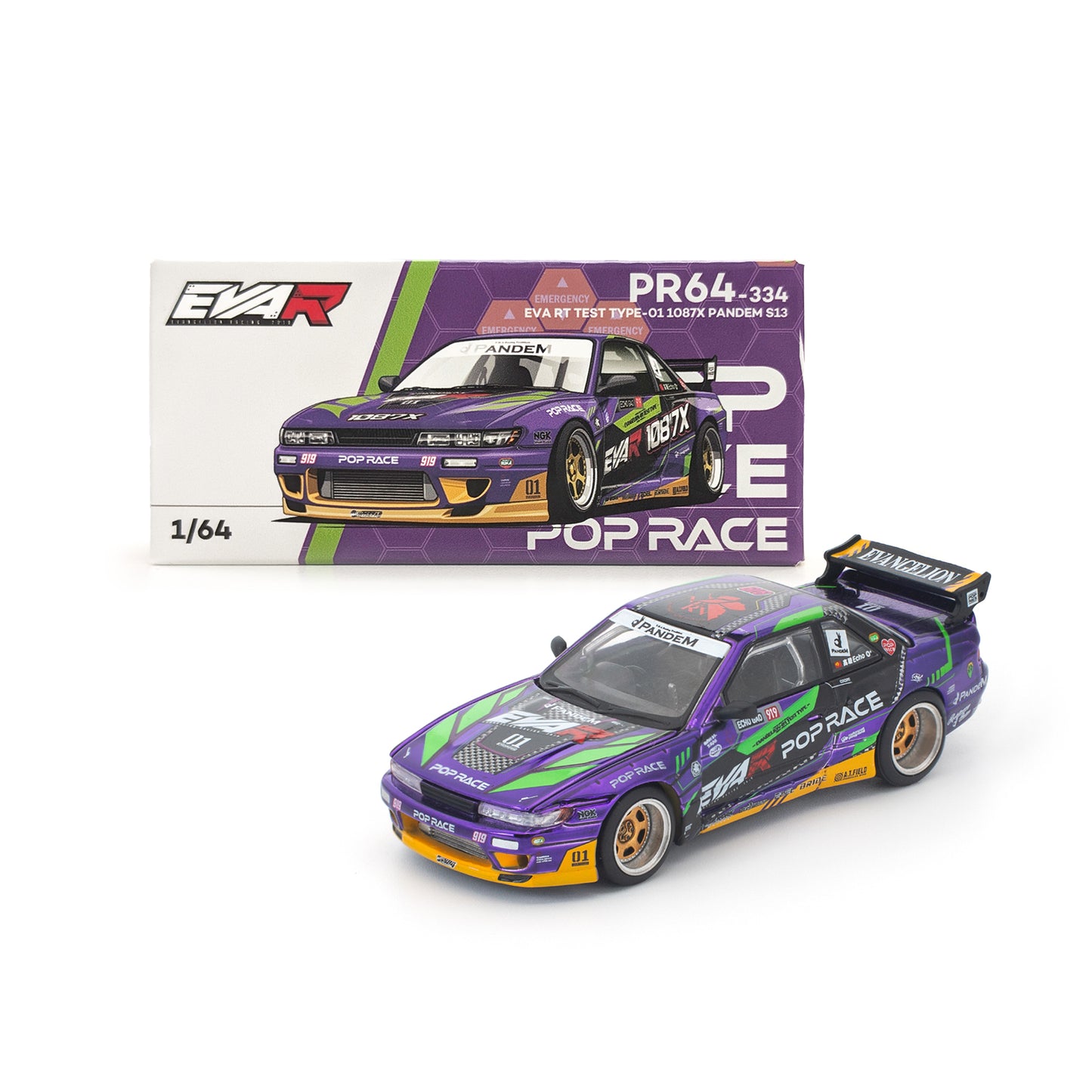 【先行予約】＜POPRACE＞1/64 エヴァRT初号機 PANDEM S13【2026年5月～7月より順次お届け予定】