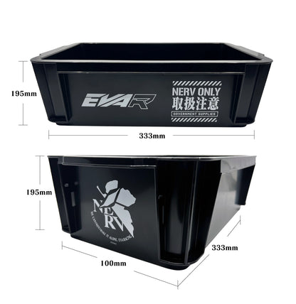 【予約】EVA RACING ボックスコンテナ（ブラック）【2026年12月初旬頃より順次お届け予定】
