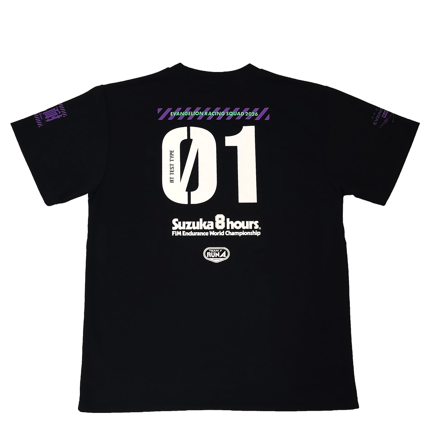 EVA RACING 2026 鈴鹿8耐 EVA-01ドライTシャツ