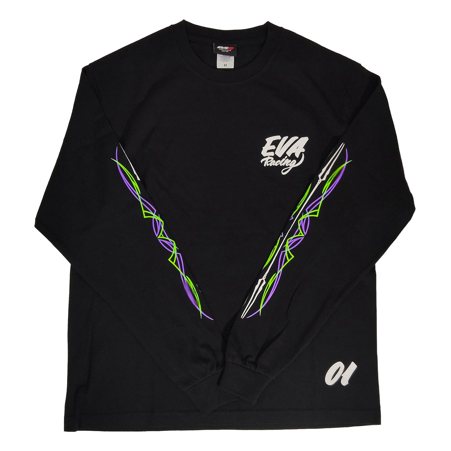 EVA RACING 2026 レタリングロングTシャツ