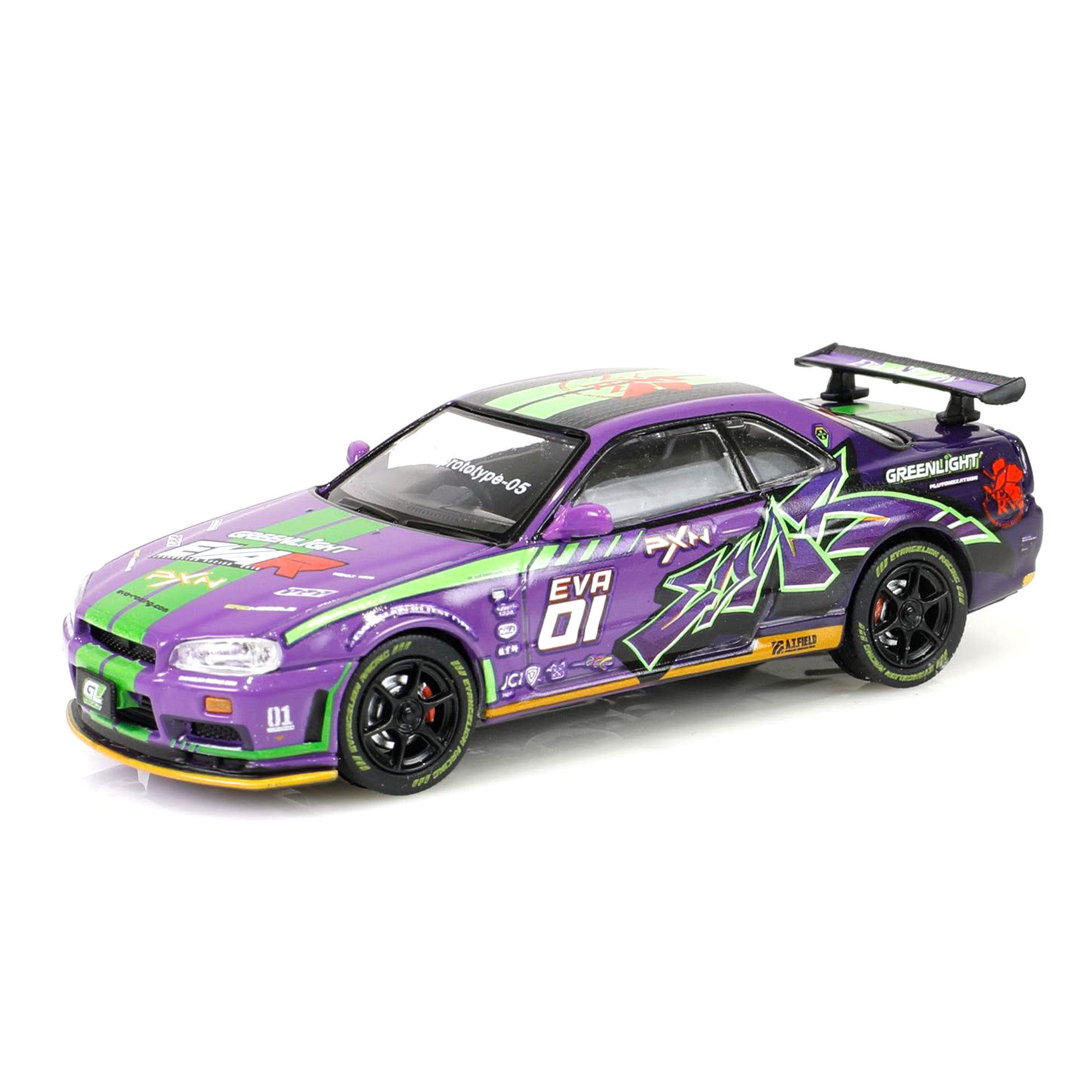 GREENLIGHT＞1/64 EVA RT TEST TYPE-01 NISSAN SKYLINE GT-R V-SPEC