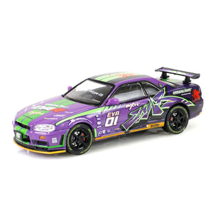 【先行予約】＜GREENLIGHT＞1/64 EVA RT TEST TYPE-01 NISSAN SKYLINE GT-R V-SPEC (R34) 1999【2026年8月下旬頃より順次お届け予定】