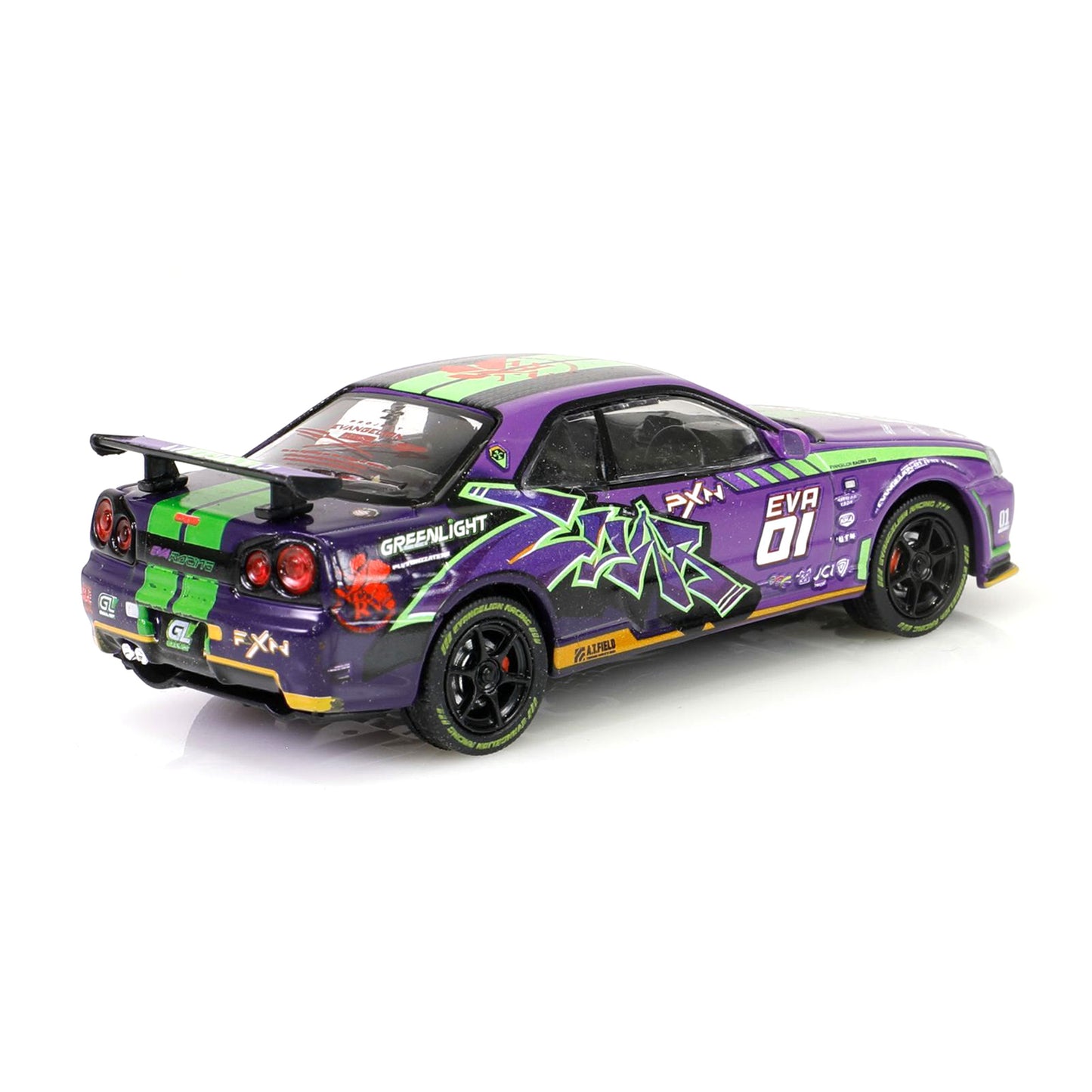 【先行予約】＜GREENLIGHT＞1/64 EVA RT TEST TYPE-01 NISSAN SKYLINE GT-R V-SPEC (R34) 1999【2026年8月下旬頃より順次お届け予定】