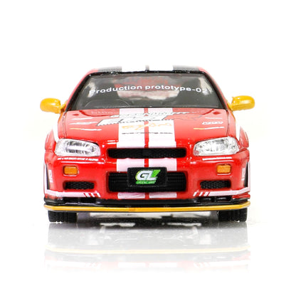 【先行予約】＜GREENLIGHT＞1/64 EVA RT PRODUCTION MODEL-02 NISSAN SKYLINE GT-R V-SPEC (R34) 1999【2026年8月下旬頃より順次お届け予定】