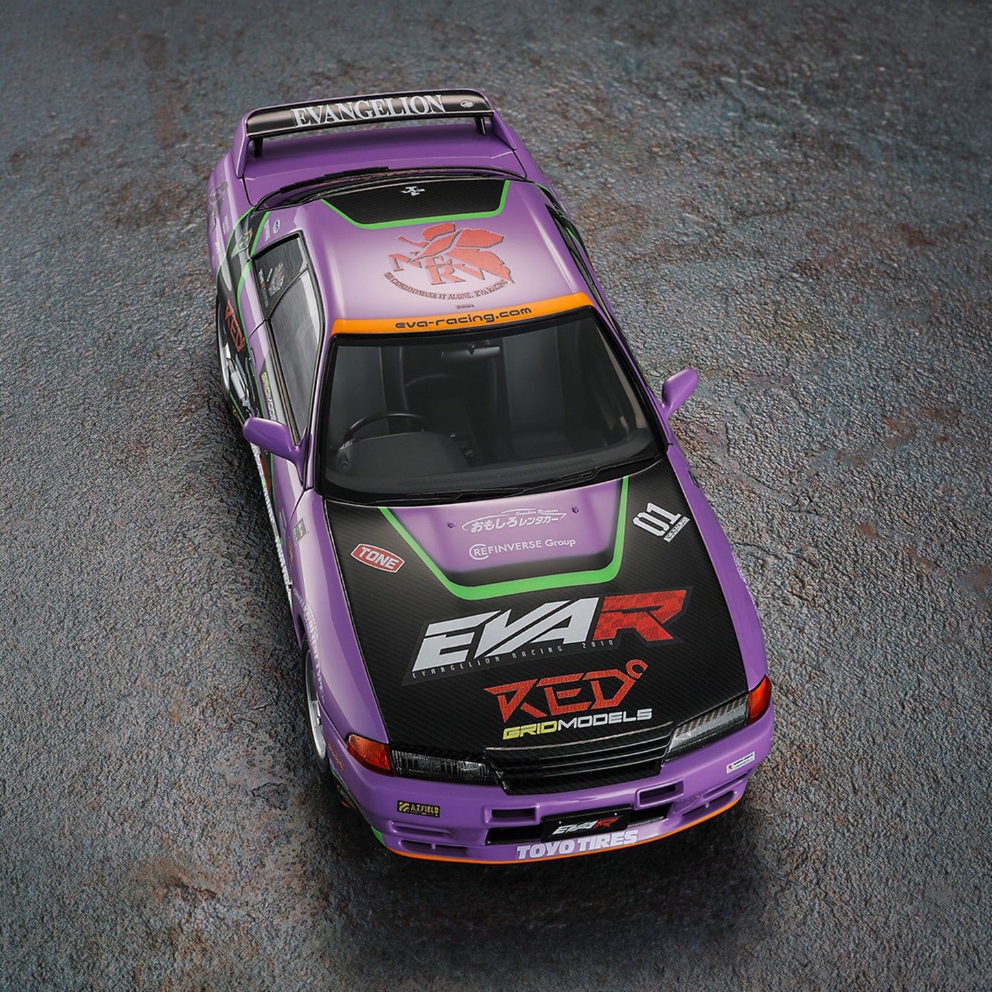 【先行予約】エヴァRT初号機スカイラインR32 GT-R【2026年8月下旬頃より順次お届け予定】