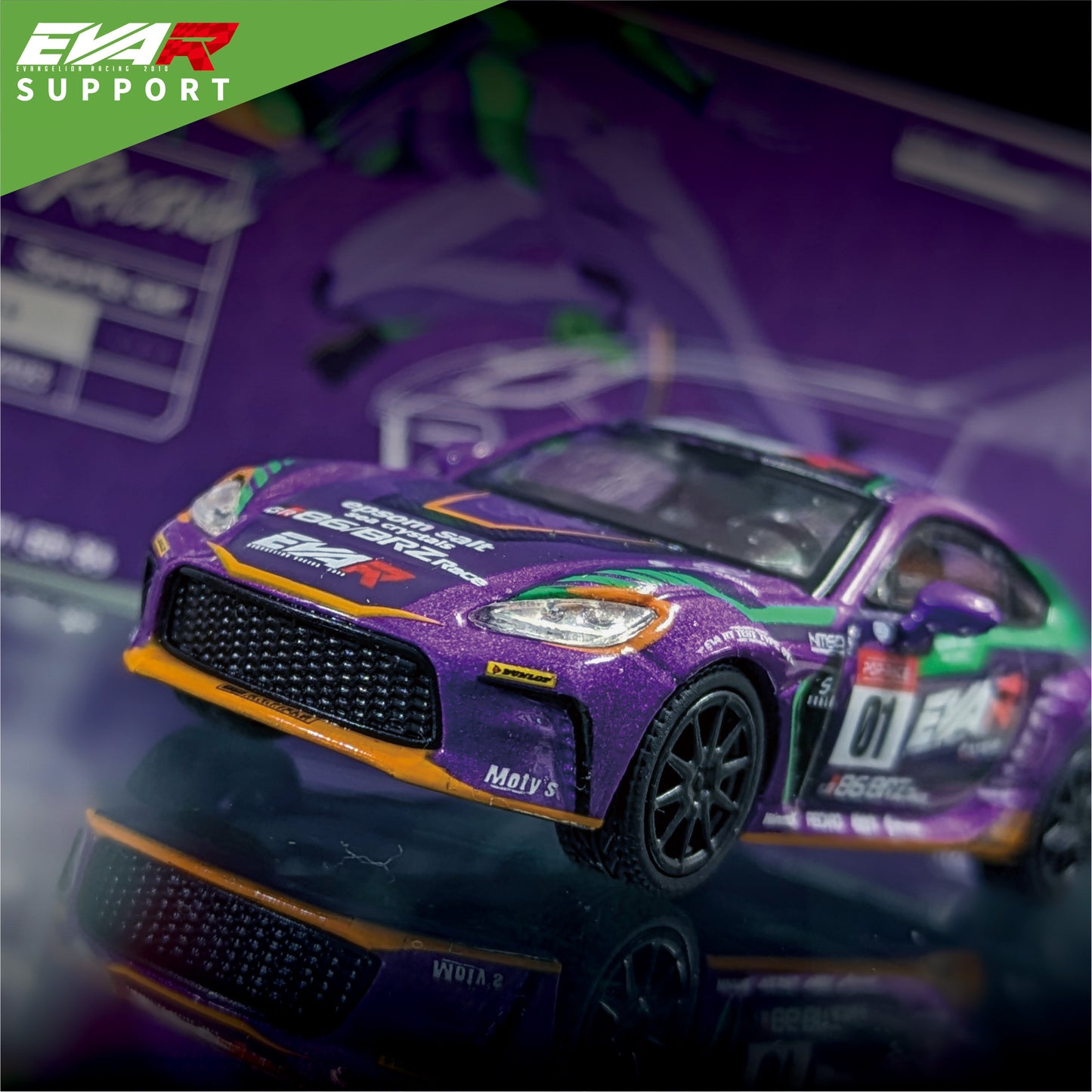 ＜POPRACE＞1/64 EVA RT 初号機トヨタ GR86