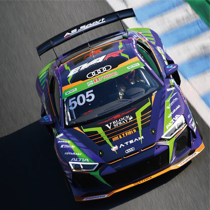 ＜TARMAC WORKS＞1/64 エヴァRT初号機 Audi R8 LMS GT4 ≪2021スーパー耐久 ST-Zクラス≫