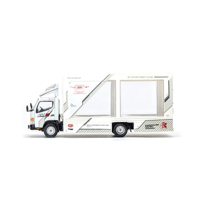 【先行予約】＜TARMAC＞1/64 Mitsubishi Fuso Canter EVA racing【2026年2月〜4月より順次お届け予定】