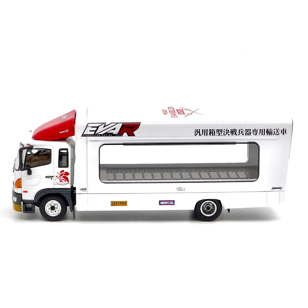 ＜POPRACE＞1/64 EVA RACING TRANS PORTER HINO 500 (NERV)