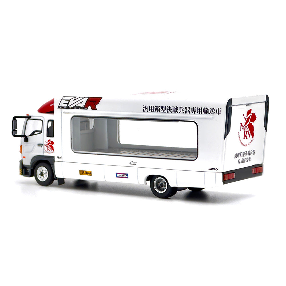 ＜POPRACE＞1/64 EVA RACING TRANS PORTER HINO 500 (NERV)