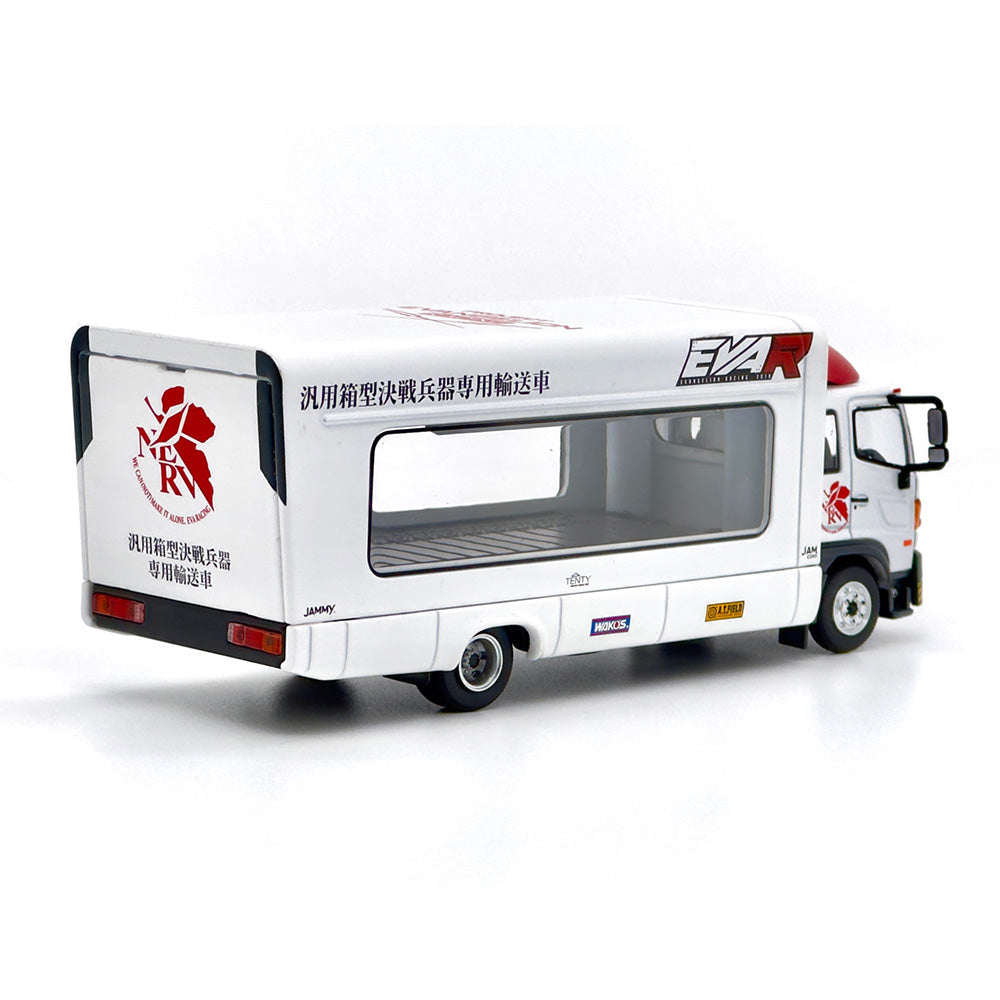 ＜POPRACE＞1/64 EVA RACING TRANS PORTER HINO 500 (NERV)