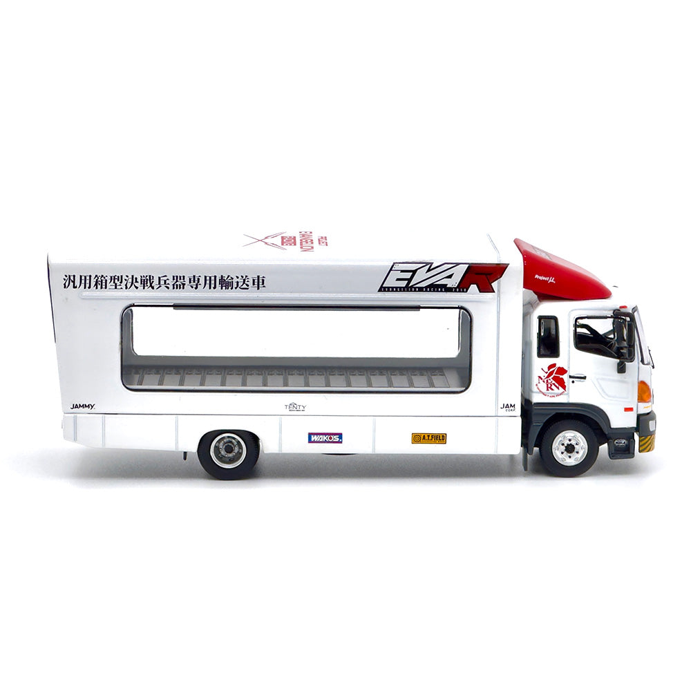 ＜POPRACE＞1/64 EVA RACING TRANS PORTER HINO 500 (NERV)