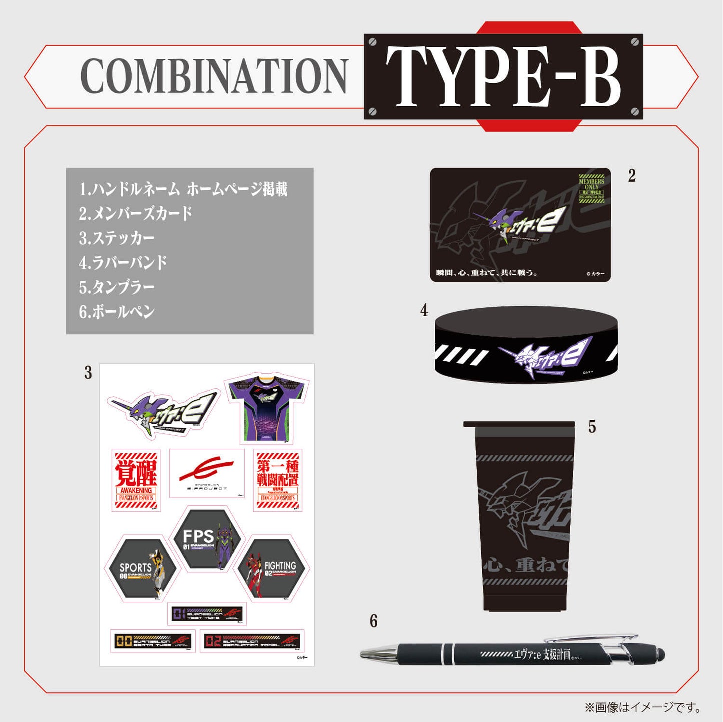 [エヴァ:e]  COMBINATION TYPE-B【9月初旬より順次お届け】