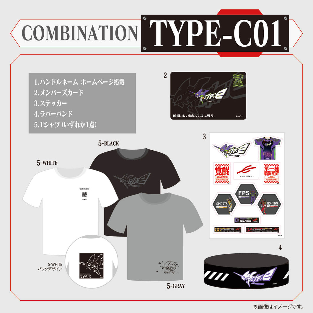 [エヴァ:e]  COMBINATION TYPE-C01【9月初旬より順次お届け】