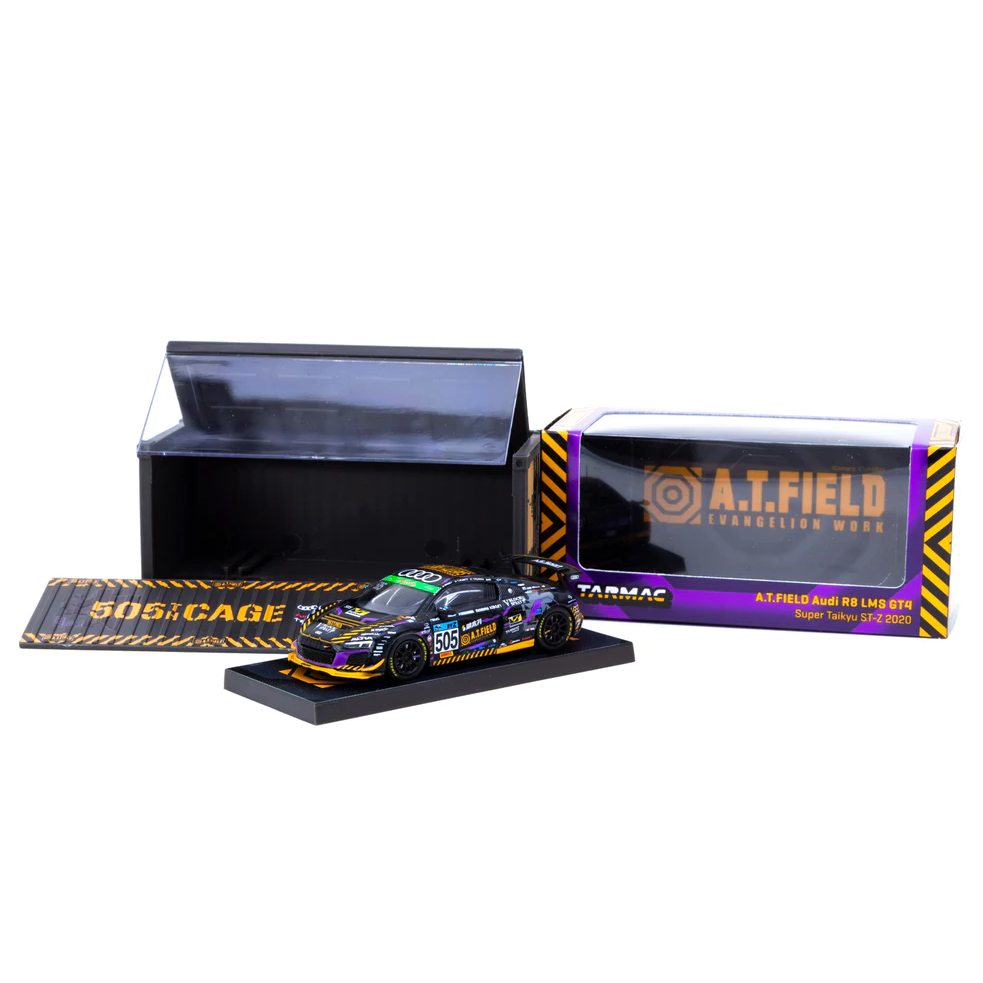 ＜TARMAC WORKS＞1/64 Audi R8 LMS A.T.FIELD Audi R8 LMS GT4 Super Taikyu ST-Z 2020