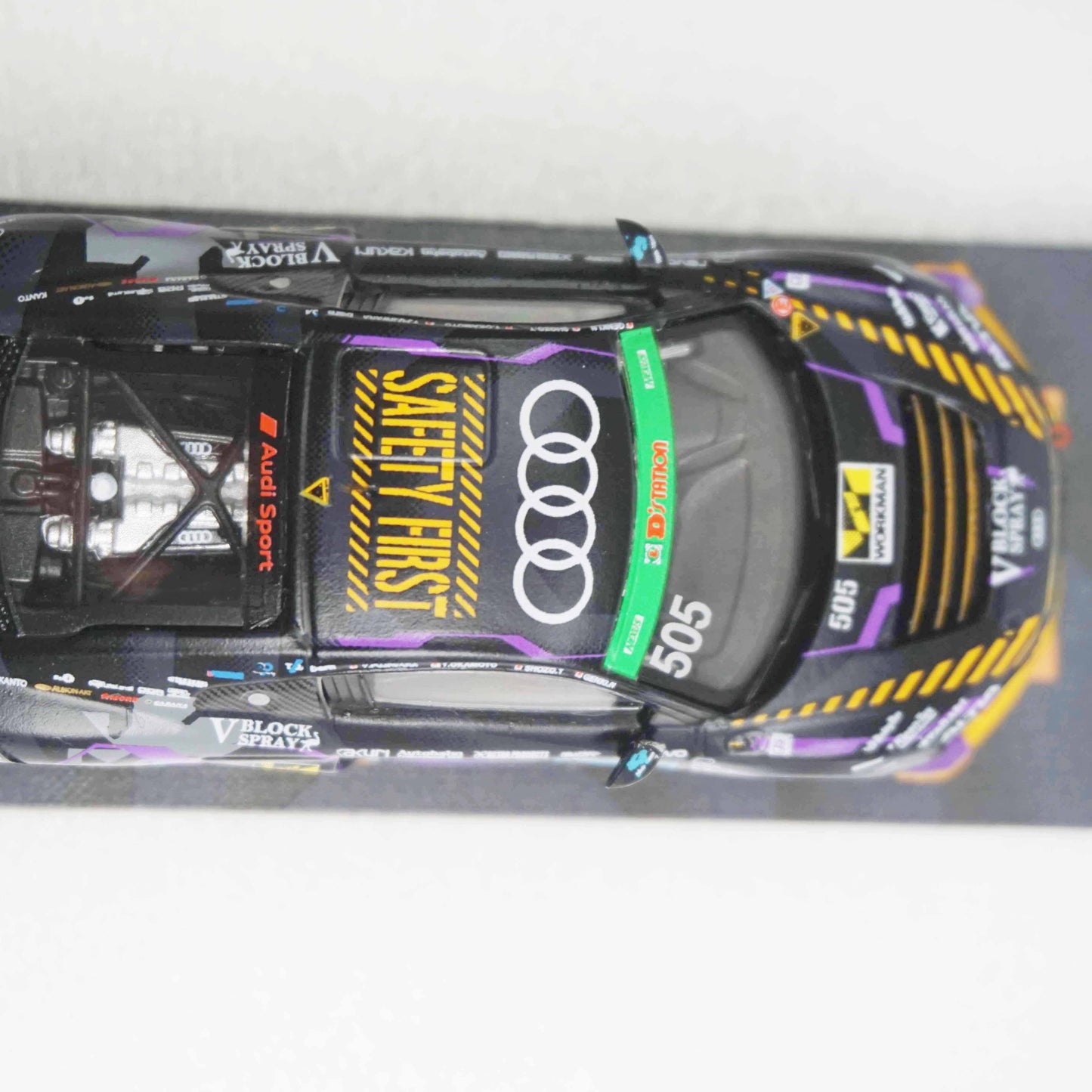＜TARMAC WORKS＞1/64 Audi R8 LMS A.T.FIELD Audi R8 LMS GT4 Super Taikyu ST-Z 2020