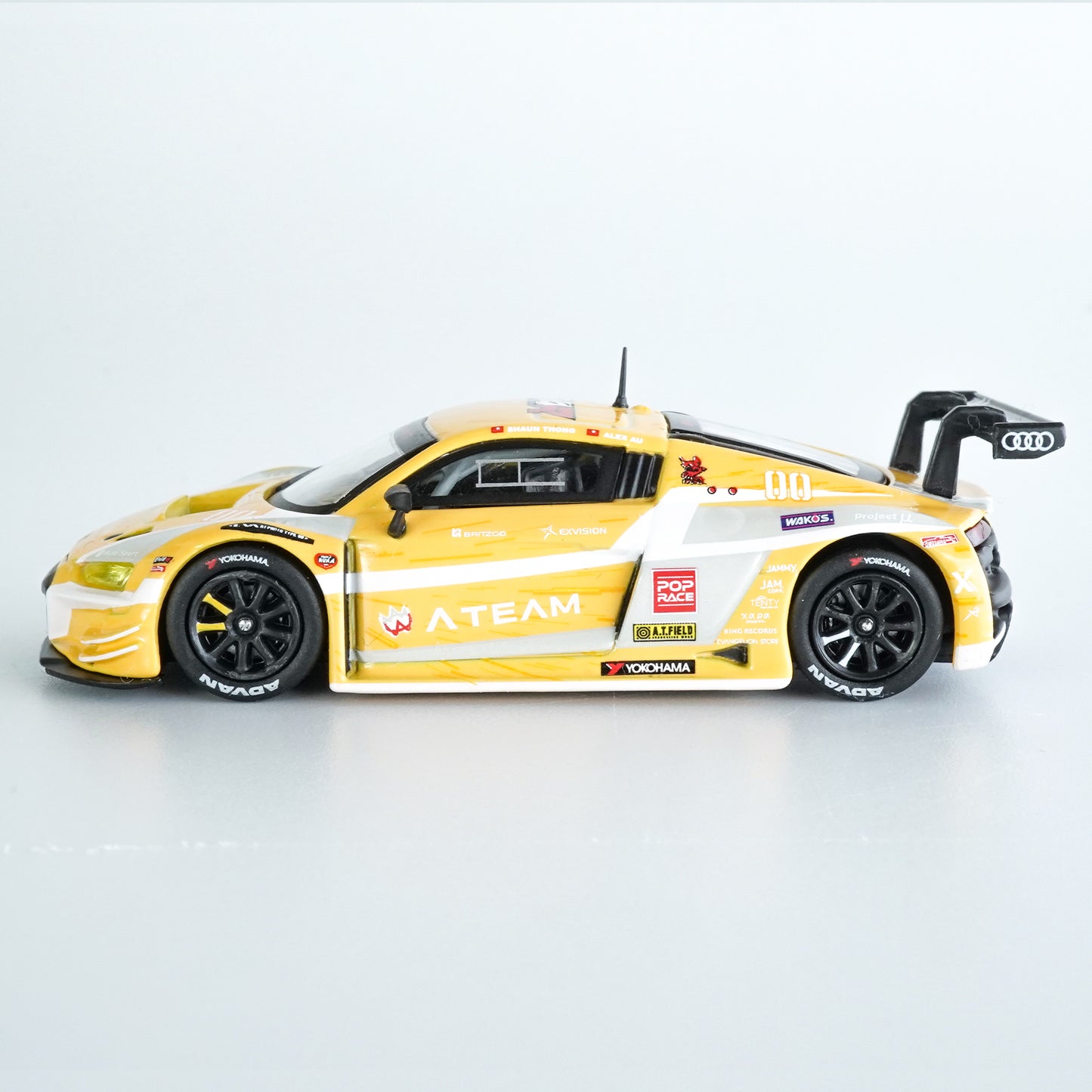 ＜POPRACE＞1/64 Audi R8 LMS エヴァ RT 0号機 X Works R8