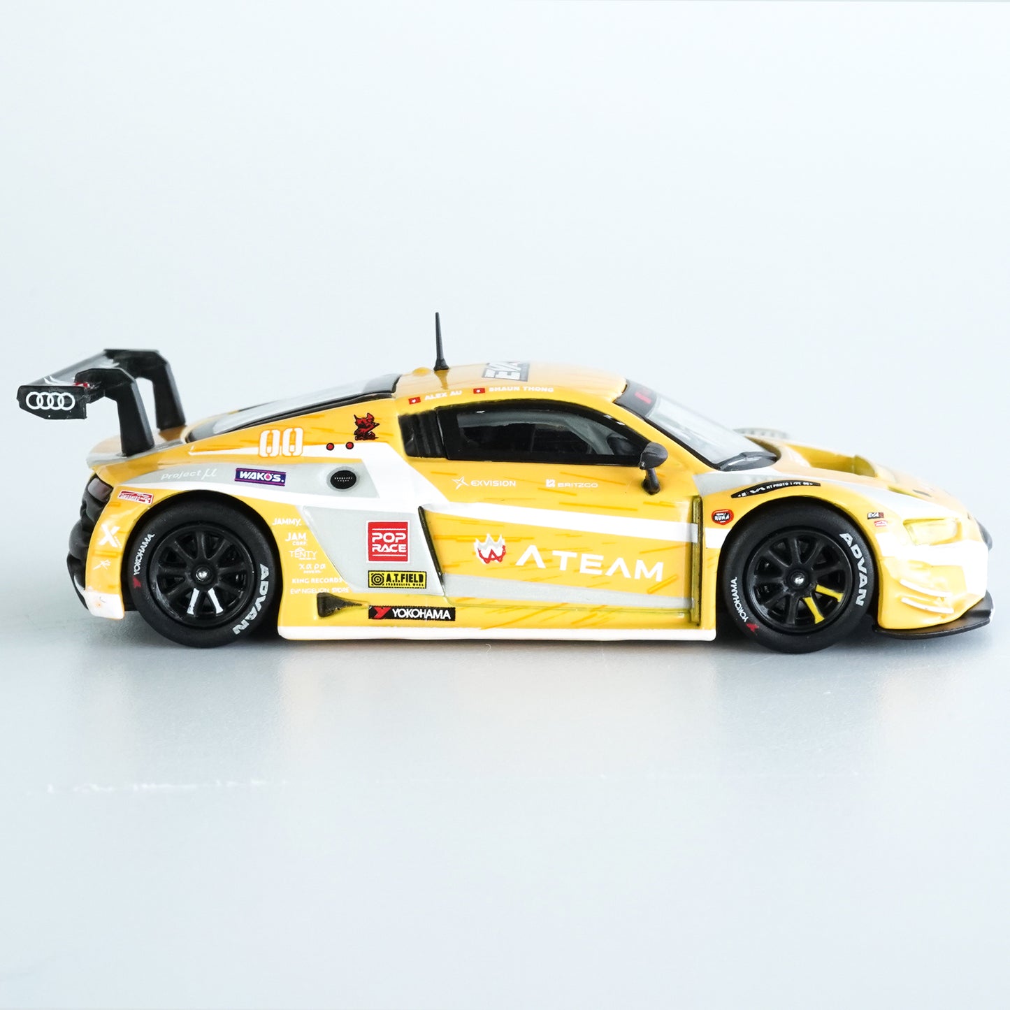 ＜POPRACE＞1/64 Audi R8 LMS エヴァ RT 0号機 X Works R8