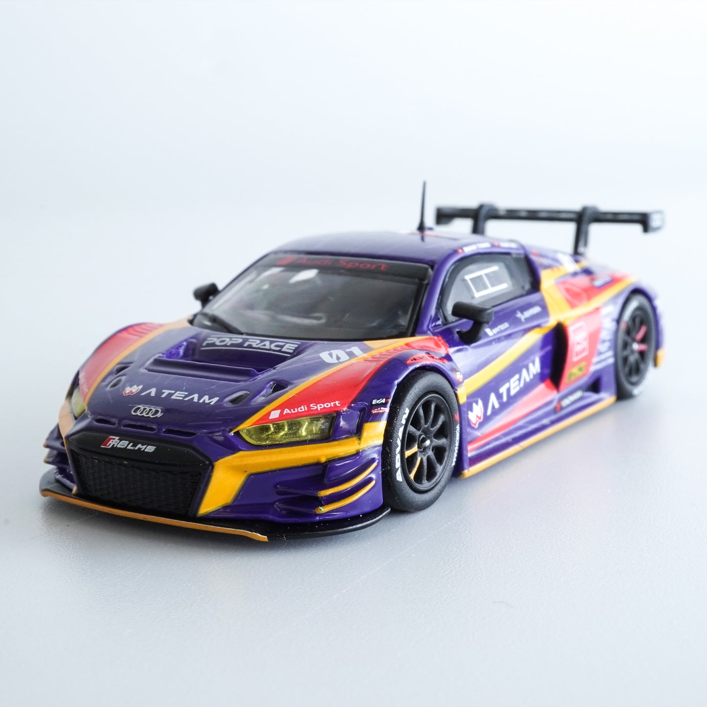 ＜POPRACE＞1/64 Audi R8 LMS エヴァ RT 初号機 X Works R8 覚醒