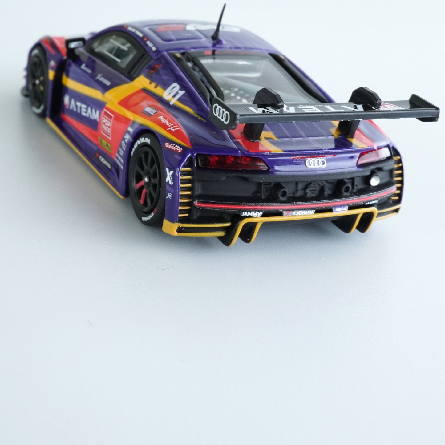 ＜POPRACE＞1/64 Audi R8 LMS エヴァ RT 初号機 X Works R8 覚醒