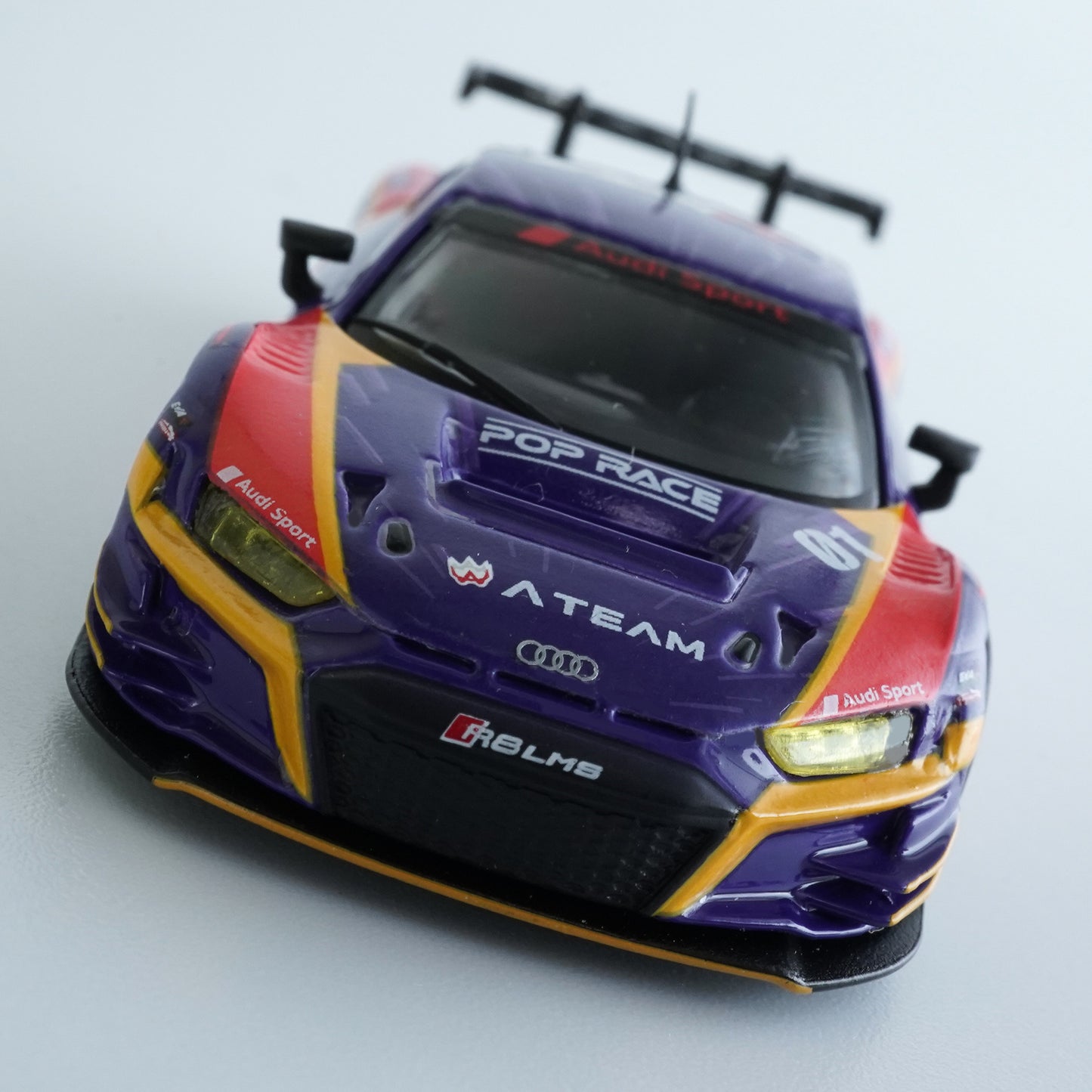 ＜POPRACE＞1/64 Audi R8 LMS エヴァ RT 初号機 X Works R8 覚醒