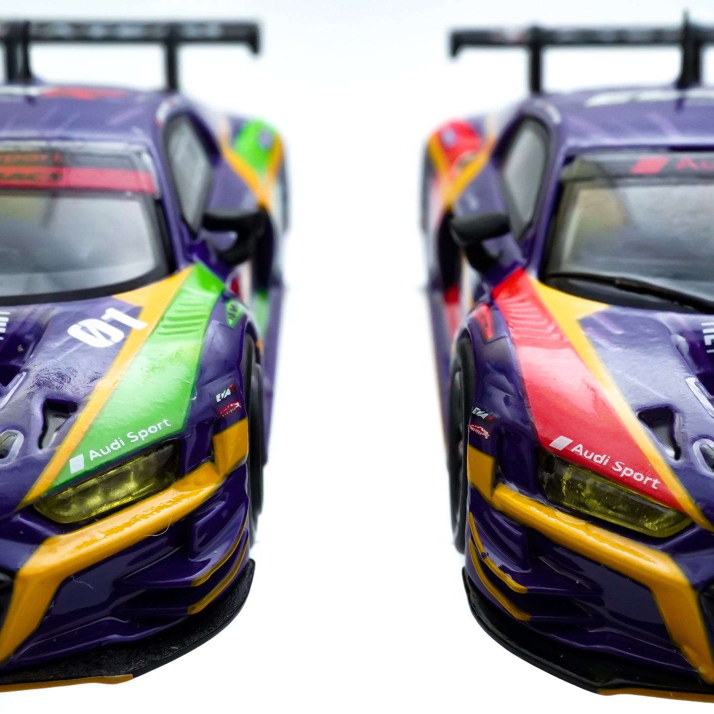 ＜POPRACE＞1/64 Audi R8 LMS エヴァ RT 初号機 X Works R8 覚醒