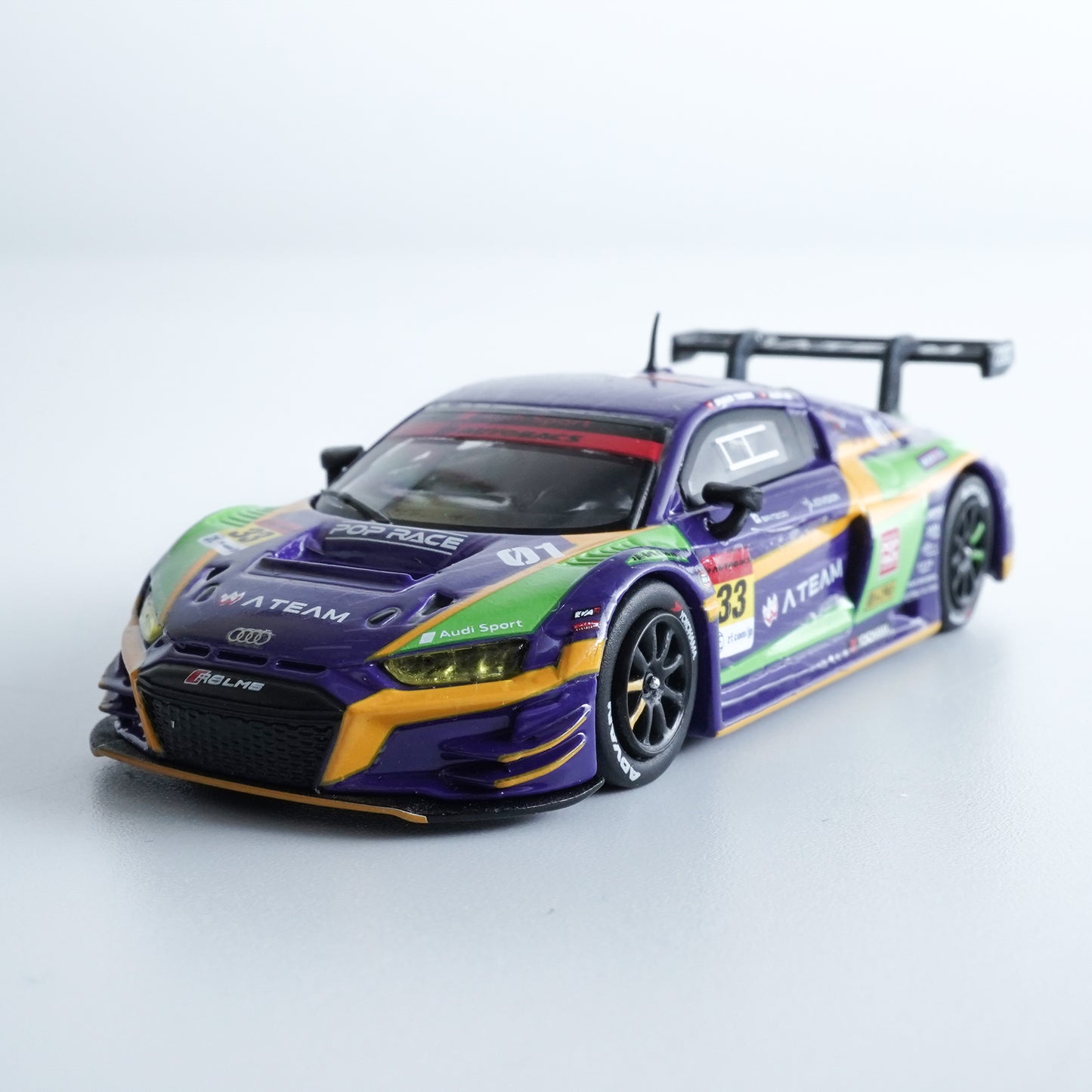 ＜POPRACE＞1/64 Audi R8 LMS SUPER GT 2020 #33 エヴァ RT 初号機 X Works R8